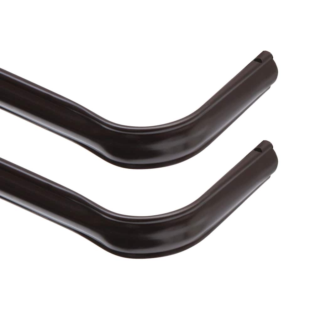 Kenney® Fast Fit™ Easy Install Superior Hold Premium Curtain Rod, 2-Pack
