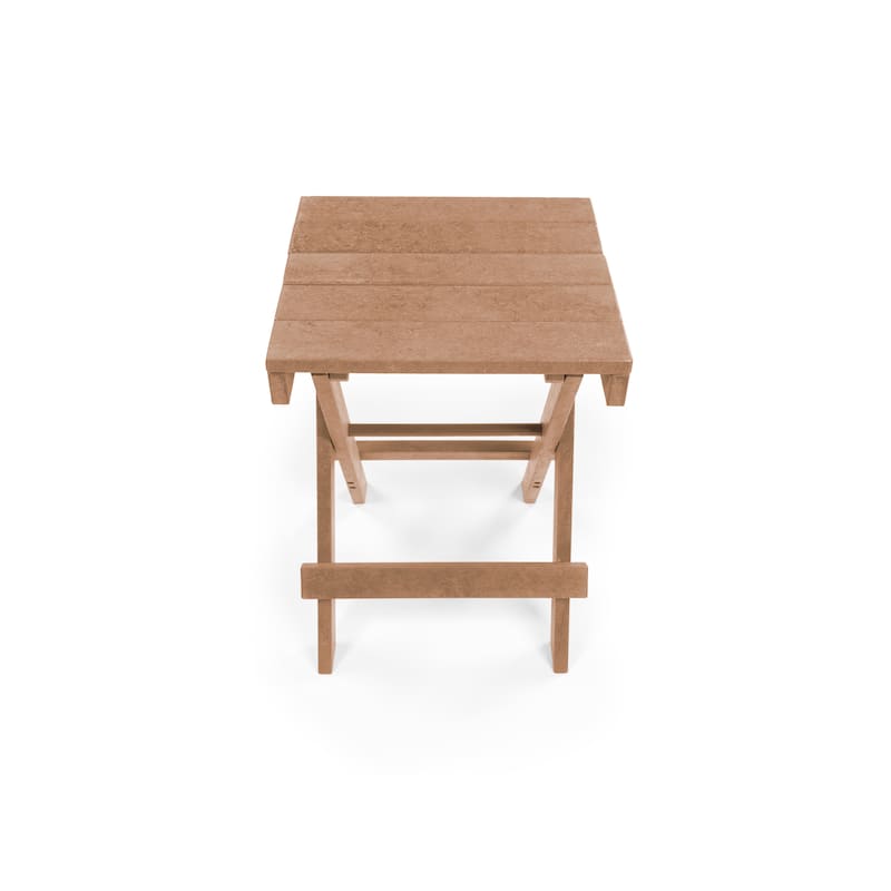 San Juan Fully Assembled All-Weather Recycled HDPE Outdoor Folding Bistro table
