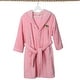 preview thumbnail 13 of 17, Sweet Kids 100% Polyester SUPER PLUSH Double Brushed Hooded Bathrobe - TURTLE