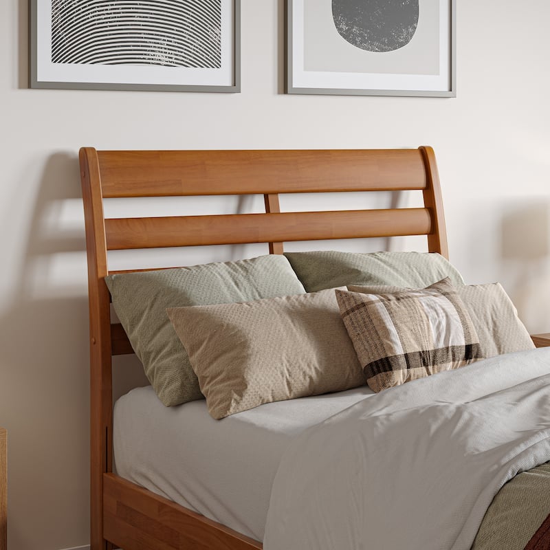 Savannah Solid Wood Low Profile Platform Bed