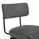 preview thumbnail 20 of 26, Elise Counter Height Swivel Bar Stool Chairs Set of 2 with Metal Frame