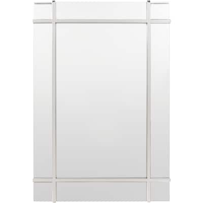 Emiliano Silver Wall Mirror - 33" x 48"