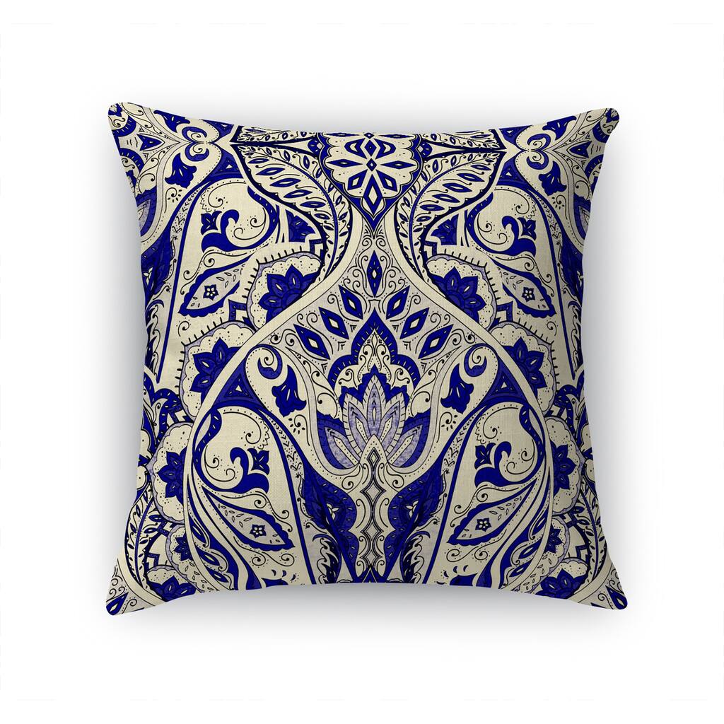 MAHAL NAVY Accent Pillow By Kavka Designs