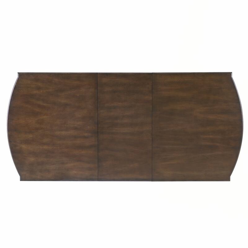 60"-78"Farmhouse Large Expanding Table for 4-8 (Brown)