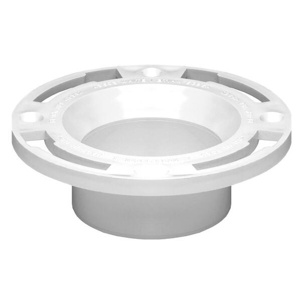 Oatey 43525 Large Pattern Closet Flange, Pvc Overstock 20085511
