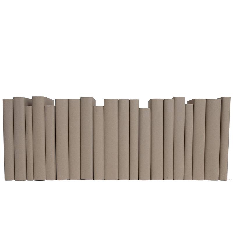 Books Brown Decorative Accessories: Khaki Wrapped Color By The Foot