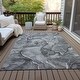 preview thumbnail 56 of 84, Machine Washable Indoor/ Outdoor Abstract Chantille Rug
