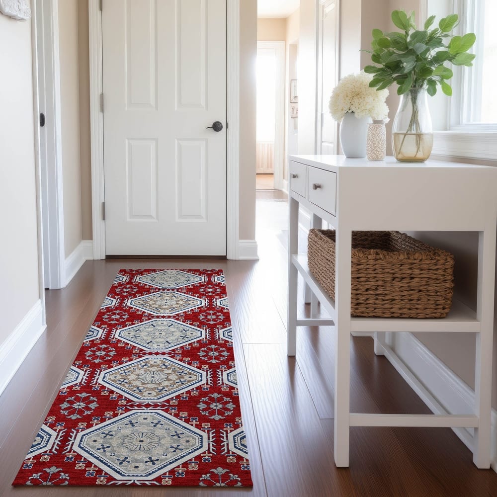 Premium Washable Super Soft Global Modern Mayfield Rug