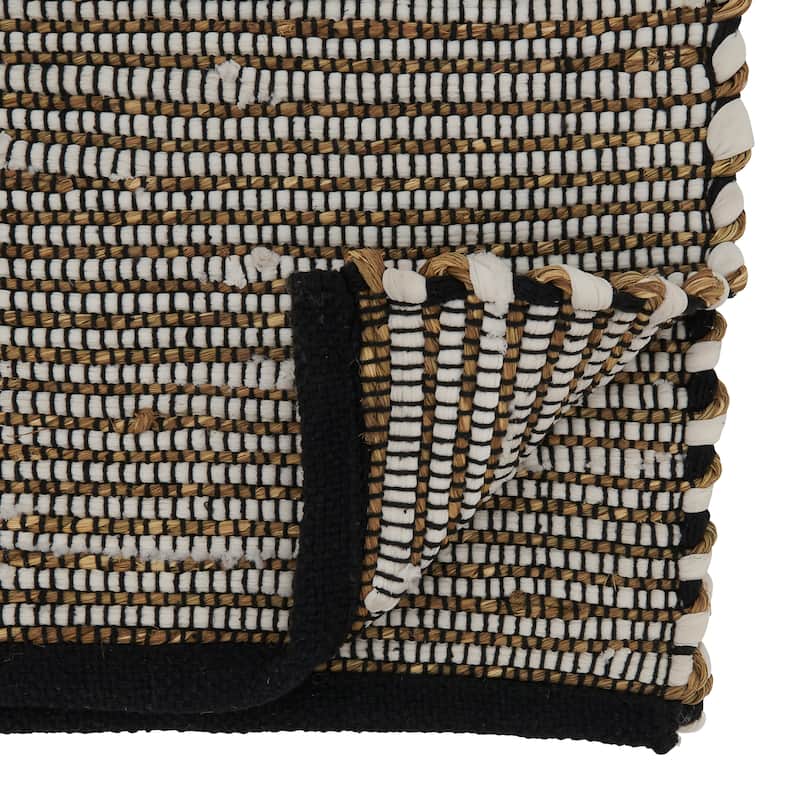 Table Runner With Jute Design - 16"x72"