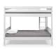 preview thumbnail 6 of 17, Mid Century Modern Bunk Bed Twin over Twin