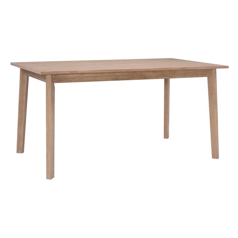 Dolan Solid Rubberwood 60-inch Dining Table