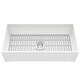 preview thumbnail 45 of 45, VIGO White Casement Front Matte Stone Farmhouse Kitchen Sink