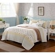preview thumbnail 75 of 87, Madison Park Vanessa 6 Piece Cotton Percale Quilt Set with Throw Pillows