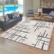 preview thumbnail 2 of 11, Gertmenian Ultimate Shag Malia Abstract Lines Plush Shag Indoor Area Rug Collections