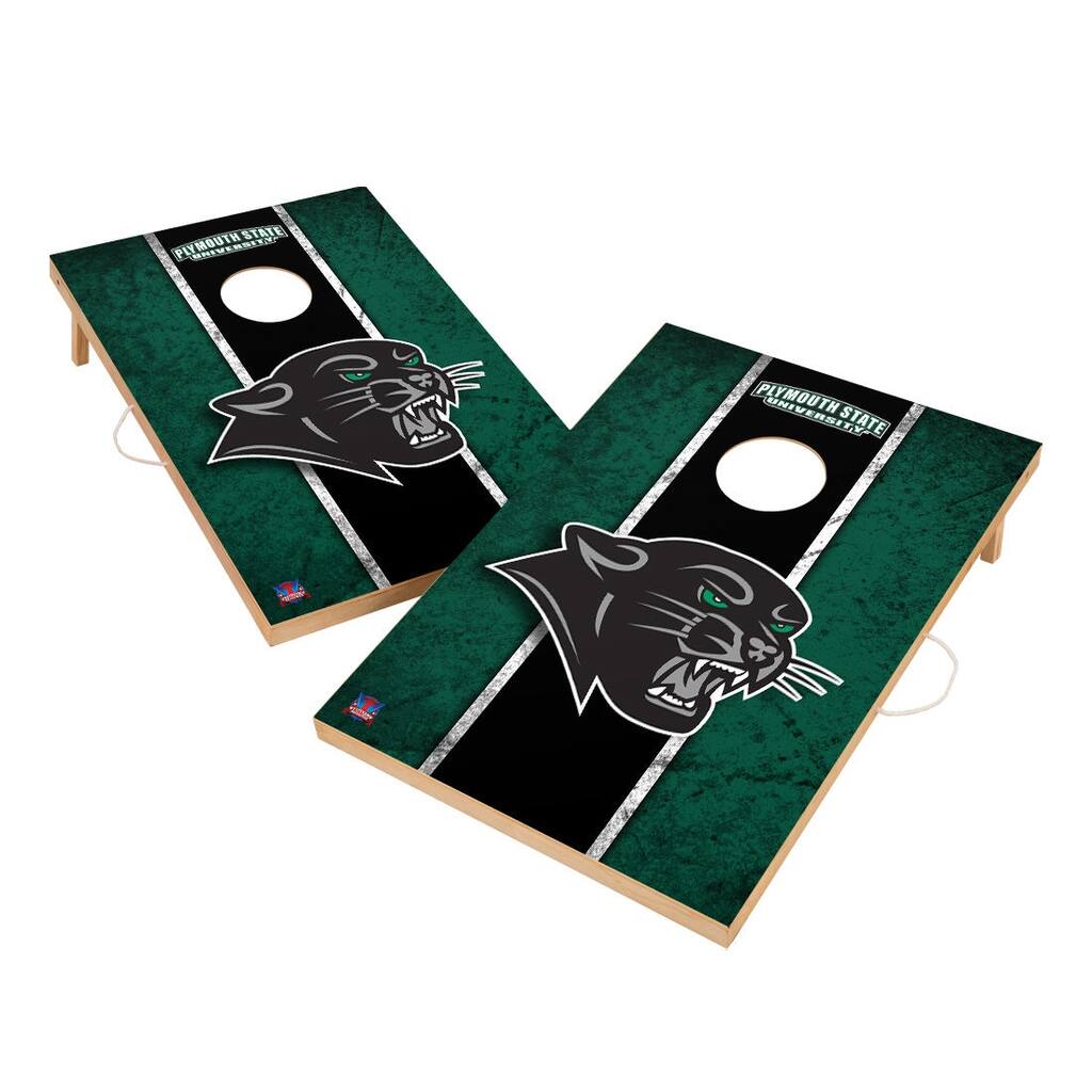 Vintage Plymouth State University Panthers Regulation 2x4 Cornhole Set