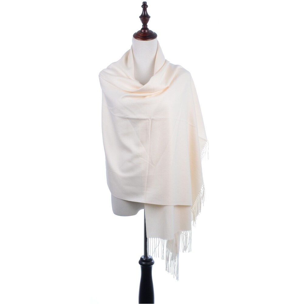 Imitate Cashmere Scarf Color Block Large Shawl Long Bandana Schal Wraps 190x6`JC