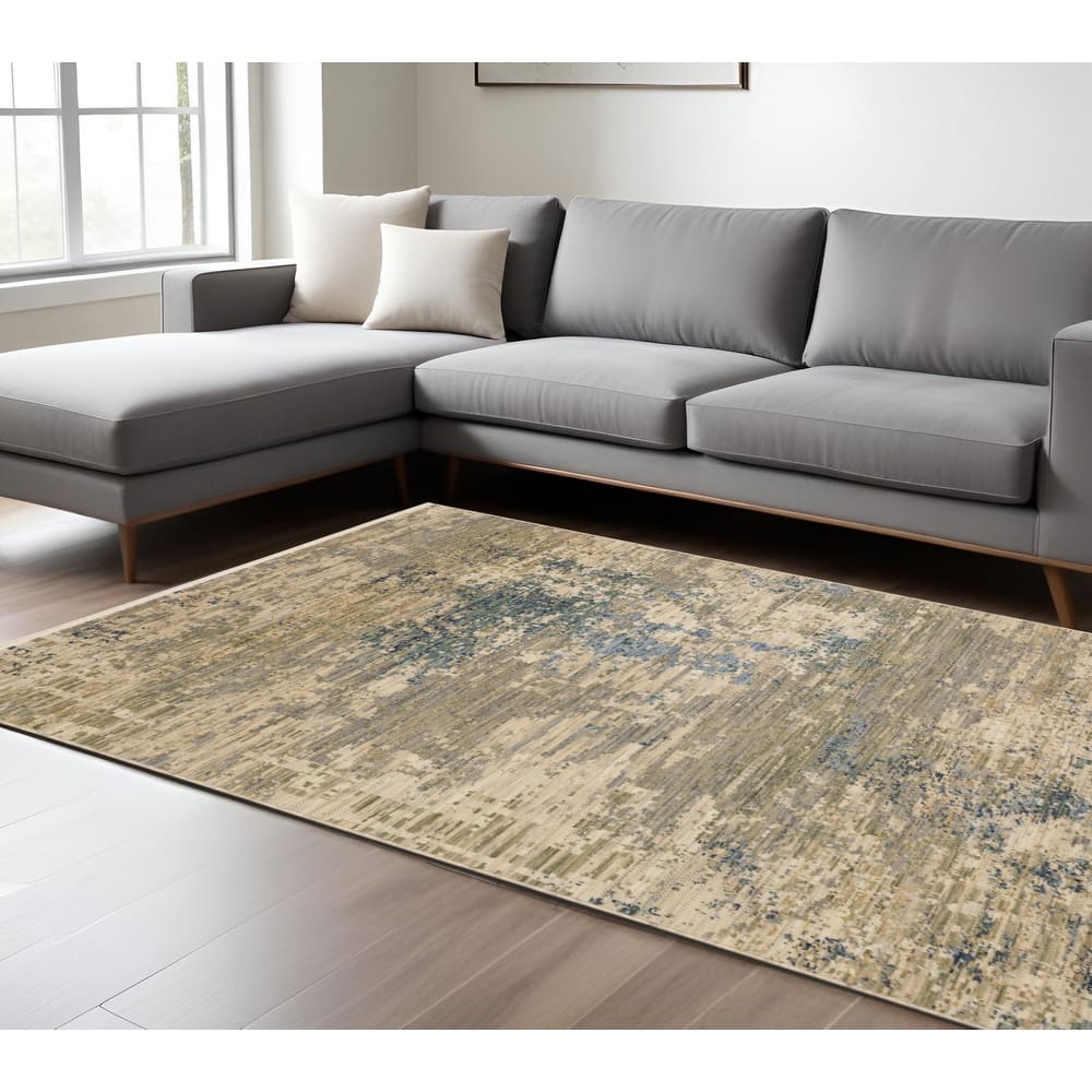 HomeRootsAbstract Modern Rectangle Area Rug