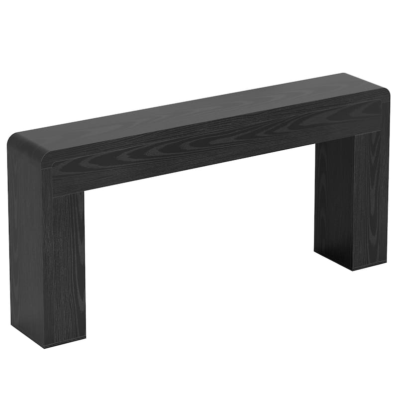 Industrial Rustic Brown Extra Long 70.9" Console Table for Entryway