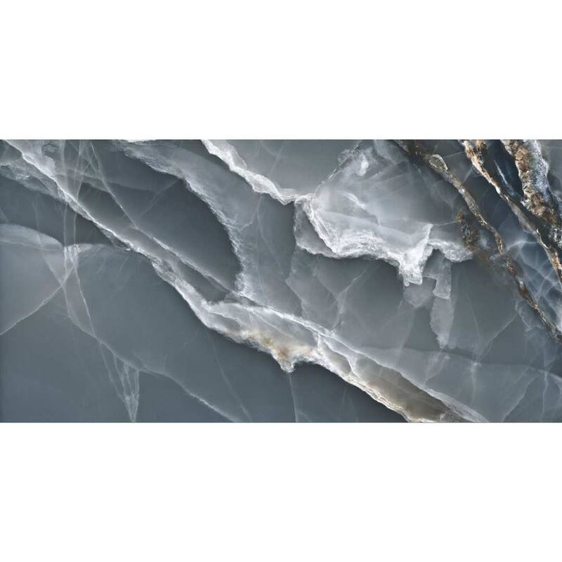 Riptide 24x48 Glossy Porcelain Tile - Floor & Wall - Large Format
