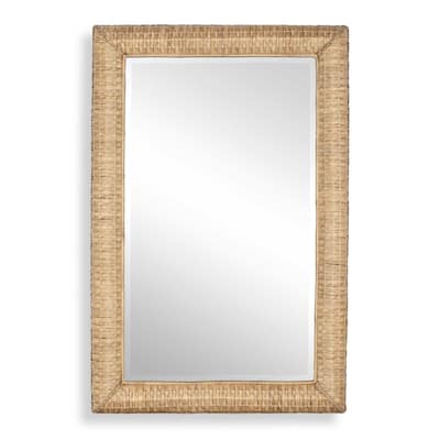 Uttermost Twisted Seagrass Large Mirror