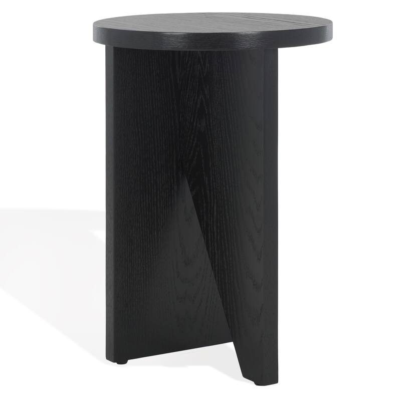 SAFAVIEH Couture Bonaclara Wood 2 Leg Table. - 14Wx14Dx20H