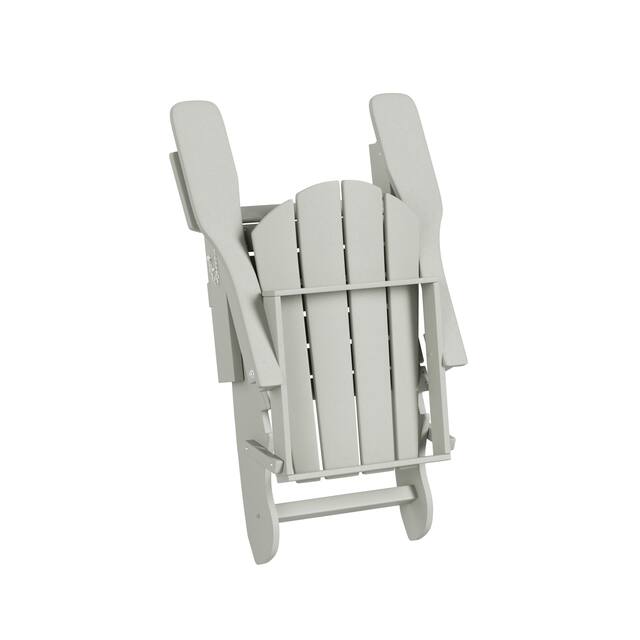 Laguna Outdoor Eco-Friendly Poly Folding Adirondack Chair (Set of 2)