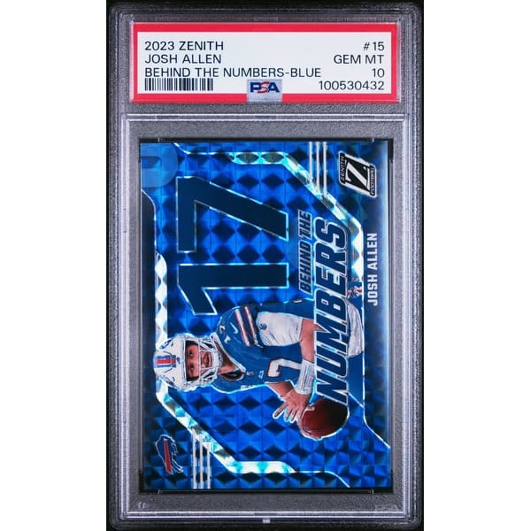 josh allen graded cards Amazon.com: PSA 10 JOSH ALLEN ROOKIE LEAF HYPE GRADED PSA GEM MINT 10 BILLS  HOT QUARTERBACK SUPERSTAR LOW POPULATION ON THIS CARD : Collectibles & Fine  Art