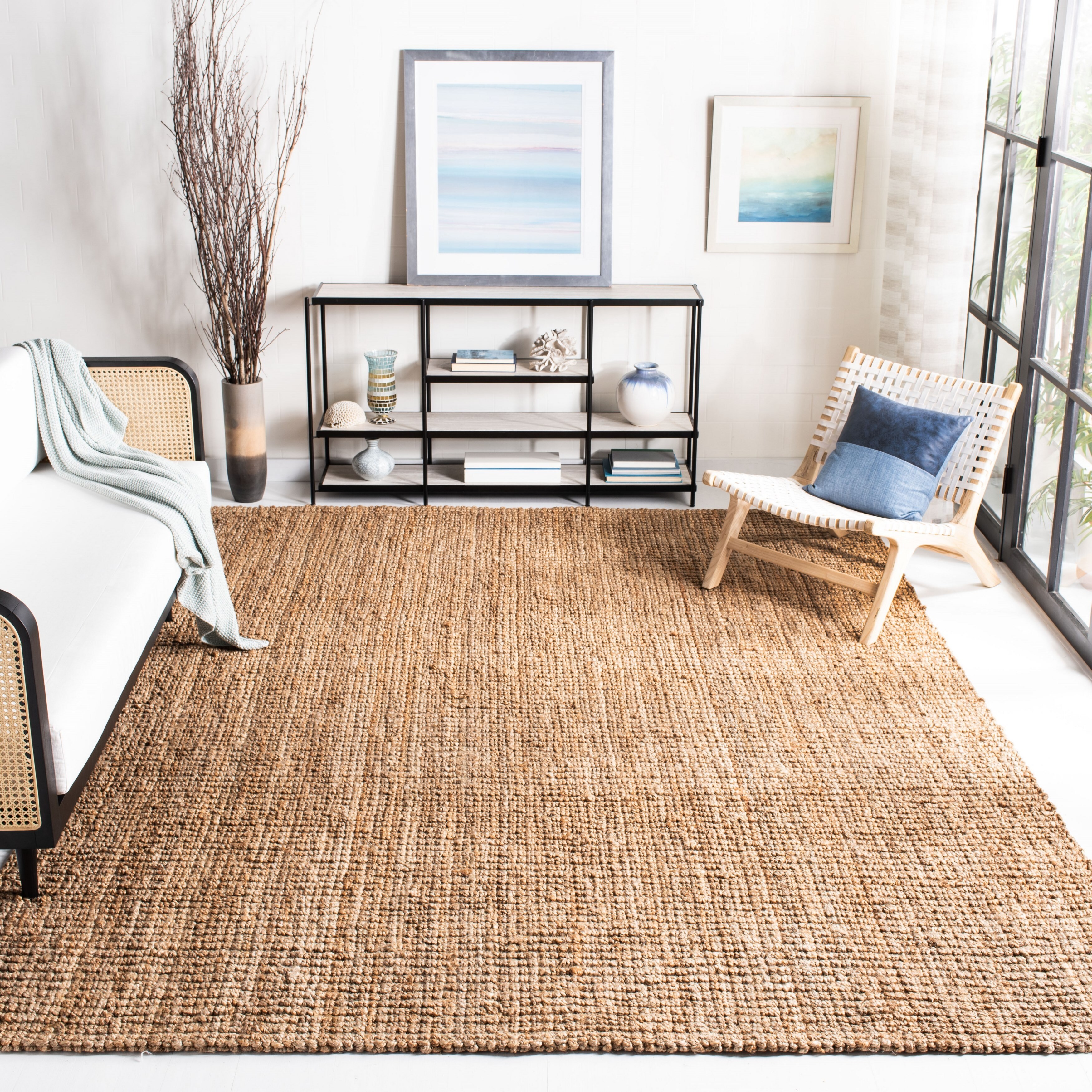 Shop Safavieh Handmade Natural Fiber Jerneja Solid Chunky Jute Rug