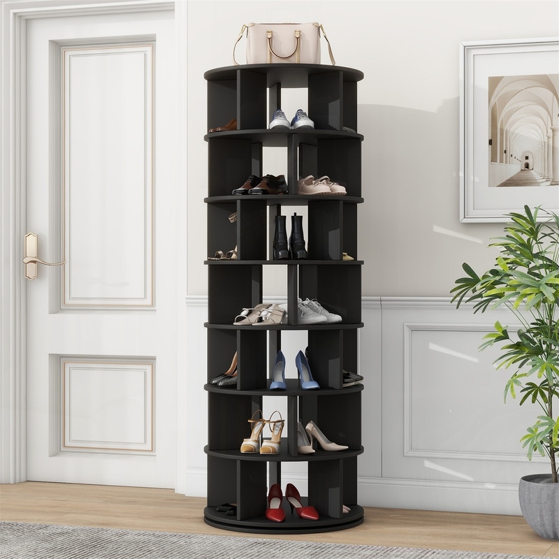 Carousel shoe rack on sale