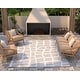 preview thumbnail 2 of 13, Bovence Global Giraffe Indoor/Outdoor Rug by Havenside Home