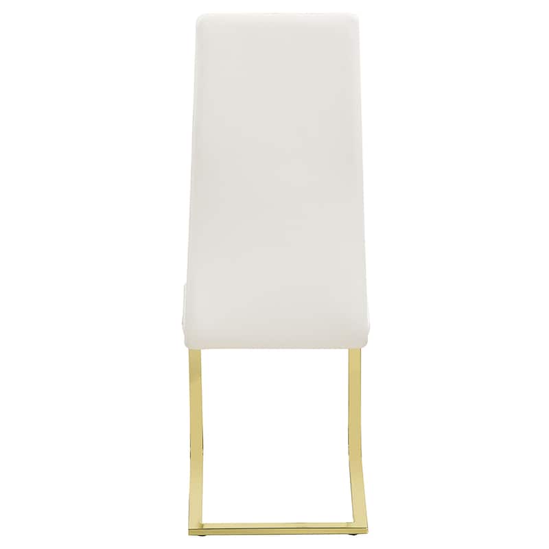 Montclair White Upholstered Dining Side Chair (Set of 4)