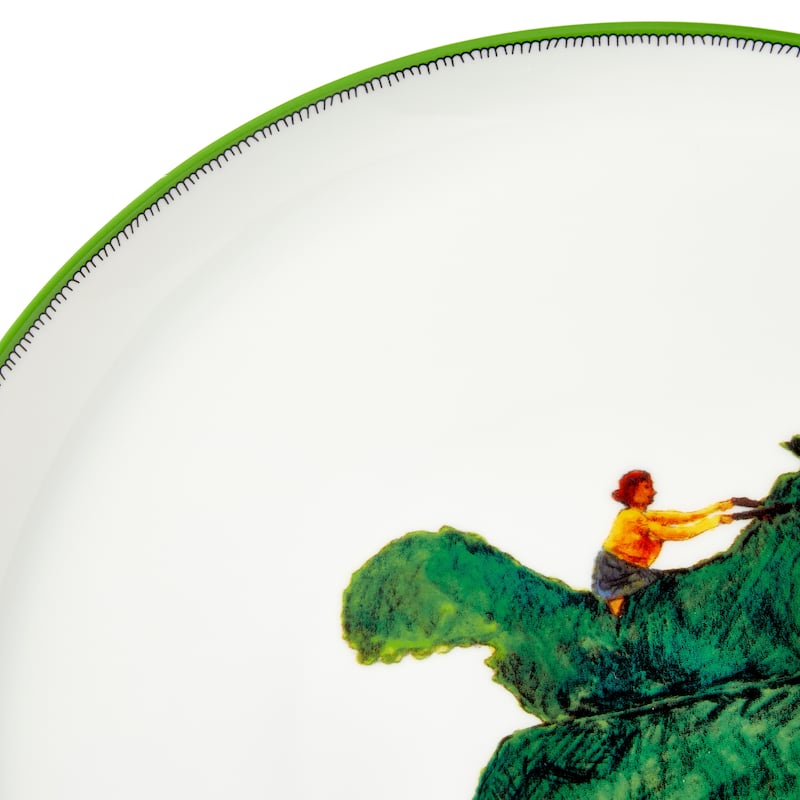 Kit Kemp for Spode Doodles Fine China Cake Stand - 10.7 Inch