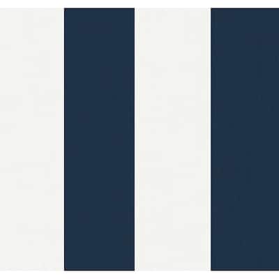 Seabrook Designs Dylan Striped Stringcloth Unpasted Wallpaper