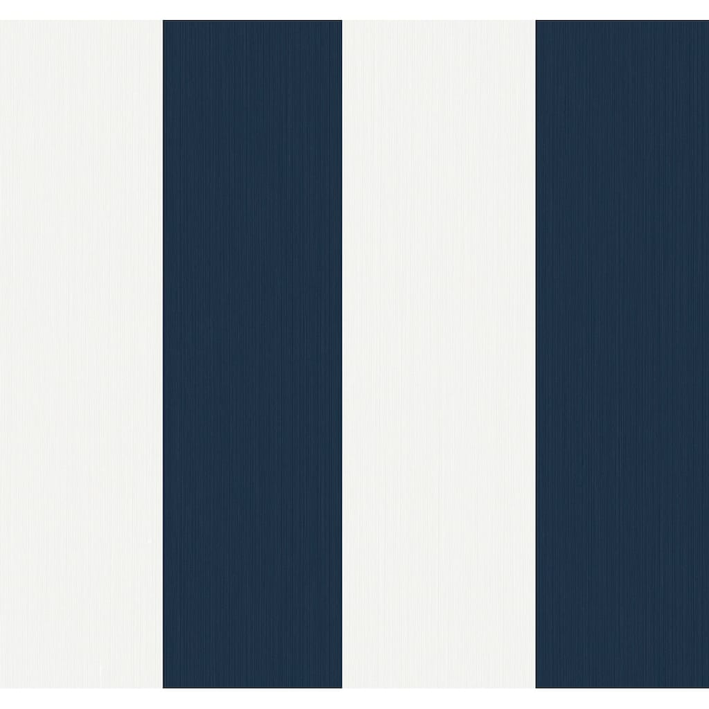 Seabrook Designs Dylan Striped Stringcloth Unpasted Wallpaper