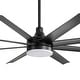 preview thumbnail 13 of 44, 65 Inch Black/White/Gold LED Ceiling Fan with Light Remote(8-Blade)