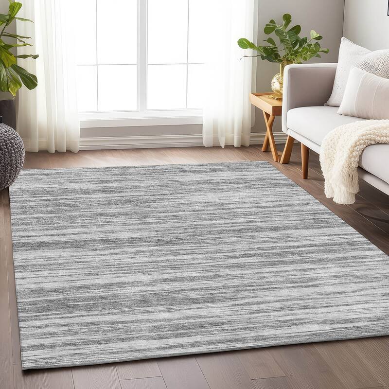 Premium Washable Super Soft Casual Ombre Mayfield Rug - Gray - 9' x 12'