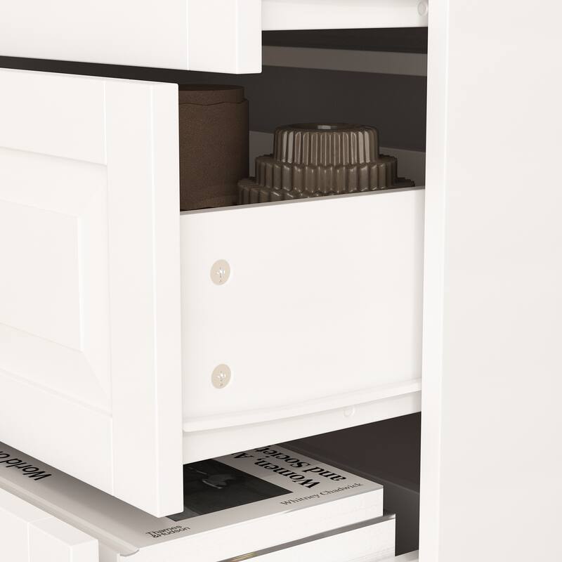 Timechee 5 Drawers Dresser Chests Chset of Drawers Organizer Lacquered