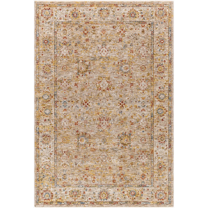 Livabliss Transitional Mona Lisa Medallion Area Rug