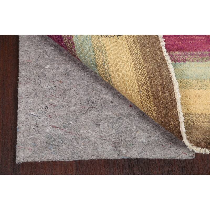 Striped Gabbeh Kashkoli Oriental Area Rug Wool Handmade Foyer Carpet - 3'1" x 5'1"