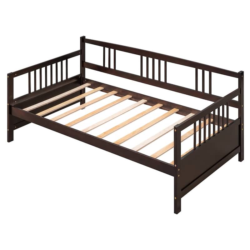 Harper & Bright Designs Twin Solid Wood Daybed - On Sale - Bed Bath ...