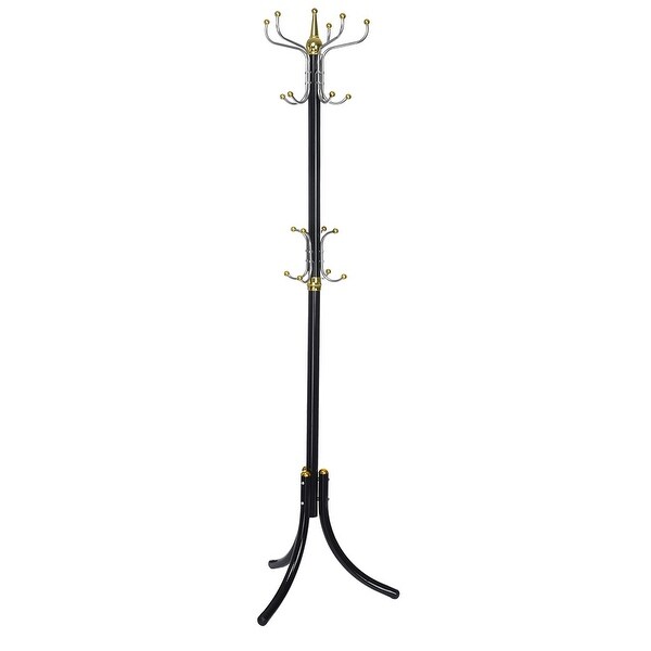 coat tree with umbrella holder