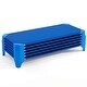 preview thumbnail 22 of 20, Costway 6 Pack Stackable Daycare Cots with Easy Lift Corners - See Details