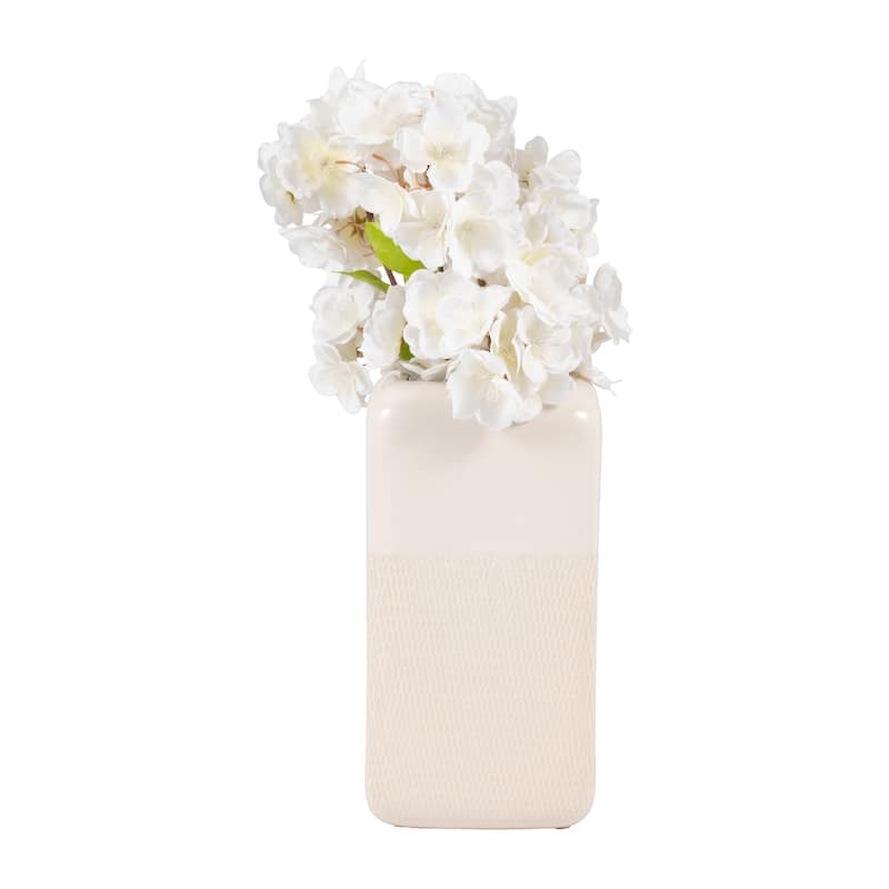 Sagebrook Home Ceramic Vase, Versatile Home Accents for Stylish Decor