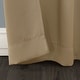 preview thumbnail 77 of 83, Sun Zero Hayden Energy Saving Blackout Rod Pocket Curtain Panel, Single Panel