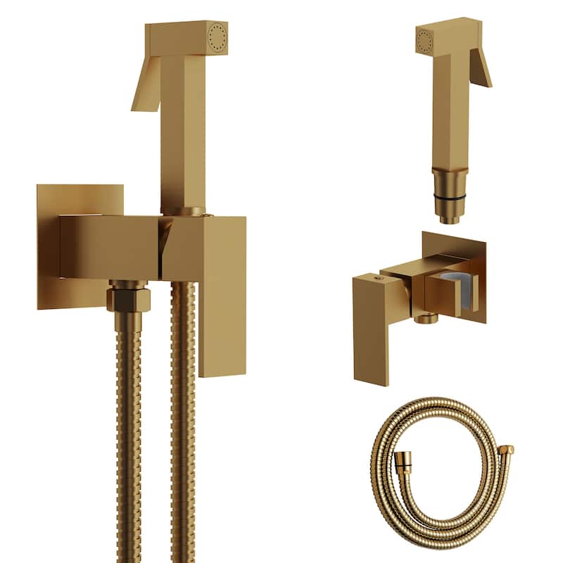 Multi-Function Handheld Bidet Sprayer with Temperature Control, Bidet Attachment for Toilet - N/A