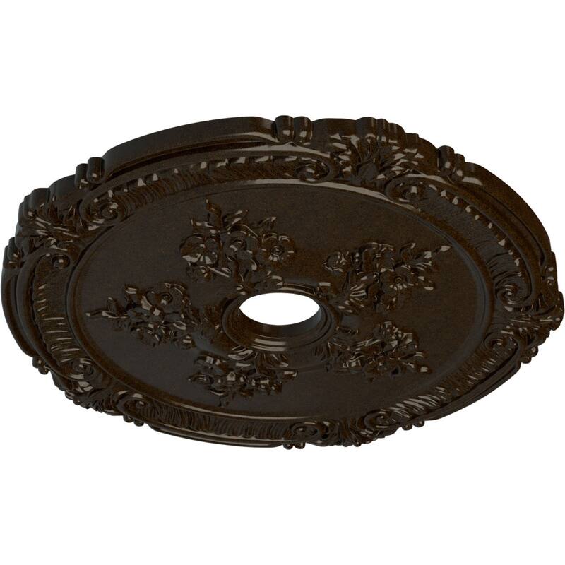 26"OD x 3 3/4"ID x 1 1/2"P Attica with Rose Ceiling Medallion