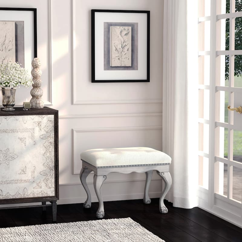 Ashford Upholstered Vanity Stool