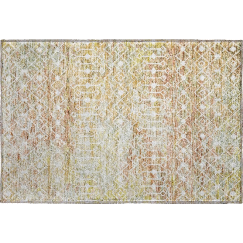 Premium Washable Super Soft Boho Trellis Mayfield Rug