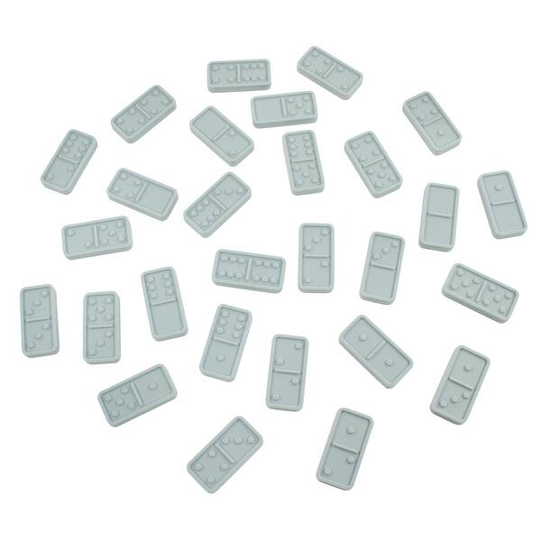 slide 1 of 1, Hudson Baby Silicone Dominoes, Blue, One Size - Blue Blue - Toddler