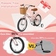preview thumbnail 16 of 28, Gymax 16'' Kids Bike w/ Height Adjustable Handlebar Seat Basket Bell